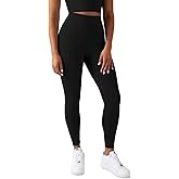 YITTY Active UltraLuxe High Waisted Leggings for Women, No Front Seam Tummy Control, Buttery Soft, Womens Yoga Pilates Gym