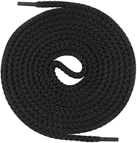 Mount Swiss Premium Skate Laces Round Grandchildren for Army Military Work Boots, Extremely Durable, Diameter 4 mm Length 70 – 220 cm