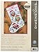 Dimensions X Holiday Hooties Counted Cross Stitch Personalized Christmas Stocking Kit, 16