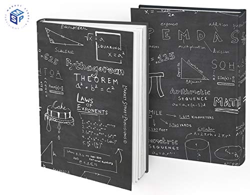 Custom STEM Jumbo-Sized Stretchable Book Cover (Pack of 1, Math)