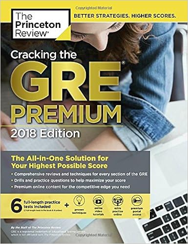 Download Cracking The Gre Premium Edition With 6 Practice Tests