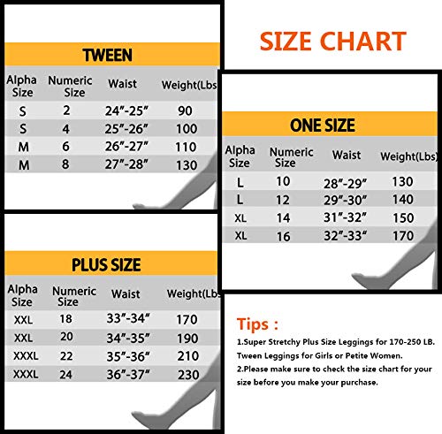 image for KT Buttery Soft Leggings for Women - High Waisted Leggings Pants with 