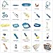 Skoolzy Toy Doctor Kit for Kids Hospital Pretend Play Set - Toddler Toys for 3 4 5 Year Old Boys and Girls - Montessori Dramatic Play Dr Dress Up Games Sounds & Lights Stethoscope