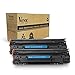 v4ink 4 Packs Compatible CF283X Toner Cartridge Replacement for HP 83X 83A CRG-137 for use in HP Laserjet Pro M201 M201dw M201n MFP M225 M225dn M225dw M225rdn Series Printer