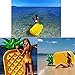 LetsFunny Pineapple Pool Floats Outdoor Swimming Pool Party Lounge Raft Decorations Toys Games Float with Rapid Valves for Adult and Kids 75