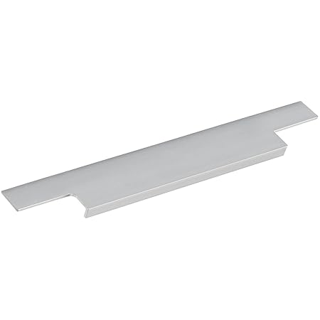 Gedotec Moderner Möbelgriff Küche Griffleiste Edelstahl-Optik - AG10011 | Küchengriff Aluminium für Schubladen & Schränke | L
