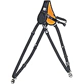 BLACKRAPID Hybrid X Ultra Comfort, Camera Strap for 1 or 2 DSLR, SLR and Mirrorless Cameras