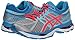 ASICS Women's Gel-Cumulus 17 Running Shoe, Silver/Hot Pink/Turquoise, 7 M US