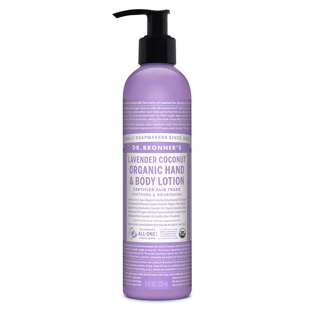 Dr. Bronner's Organic Lavender Coconut Lotion 237ml