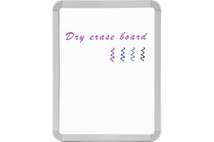 VUSIGN Small Dry Erase Whiteboard, 8.5 x 11 Inches White Board for Kids, Students, Fridge, Locker, Mini Dry Erase Board
