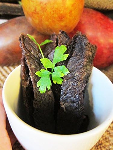 Just Beef Jerky Treats 3oz - All Natural Human Grade Healthy Treats for Dogs - Lean Beef strips - Free shipping