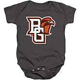 Bowling Green State University Official Distressed Primary Unisex Infant Snap Suit for Baby