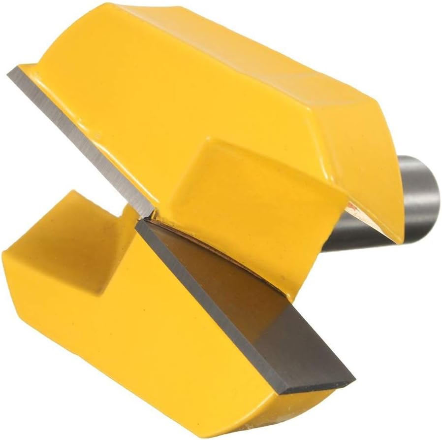 Router Bit 1/2 Inch Shank, Double Flute Planing Cleaning Bottom Router Bit, Slab Flattening Milling Cutter - Image 4