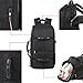BTOOP Travel Backpack Packing Cube Carry on bakcpack 17.3 Inch Laptop USB Charging Port