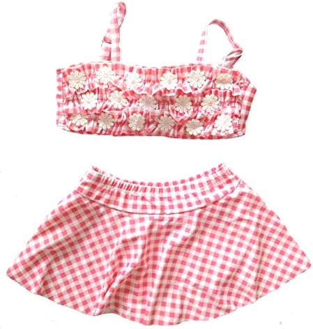 Kids Swimsuit Two Piece Bikini Toddler Baby Fringe Swimwear Beach Bathing Set
