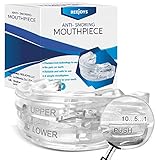 Reejoys Snore Stopper - Anti Snoring Devices, Snore Reduction Mouth Guard For Quiet Sleep Not for small mouth