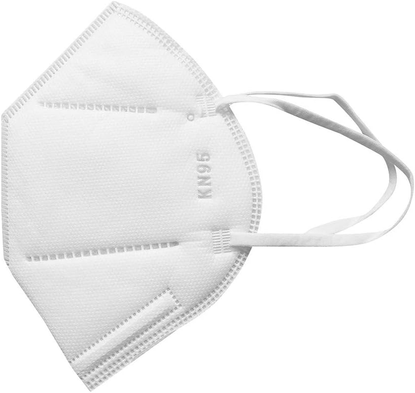 5 Pcs Face Cover 95% Fliter 6-ply Hygiene and Protection Against Surgical Dust Waterproof Cover, High Filtration and Ventilation Security