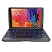 ZAGG Folio Case for Samsung Galaxy Tab 4 8-Inch with Backlit Tablet Keyboard - Black (G48ZFK-BB0)