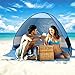 Gupamiga Beach Tent,Pop Up Windproof Beach Tent,UPF 50+ Anti UV Instant Portable Tent Sun Shelter,Fit for 2-3 Persons Outdoor Camping Hiking Fishing