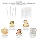Big Dot of Happiness Noah's Ark - Dessert Cupcake Toppers - Baby Shower Clear Treat Picks - Set of 24
