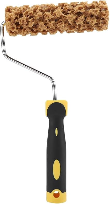 Texture Pattern Paint Roller Brush Decorative With Handle Decorate