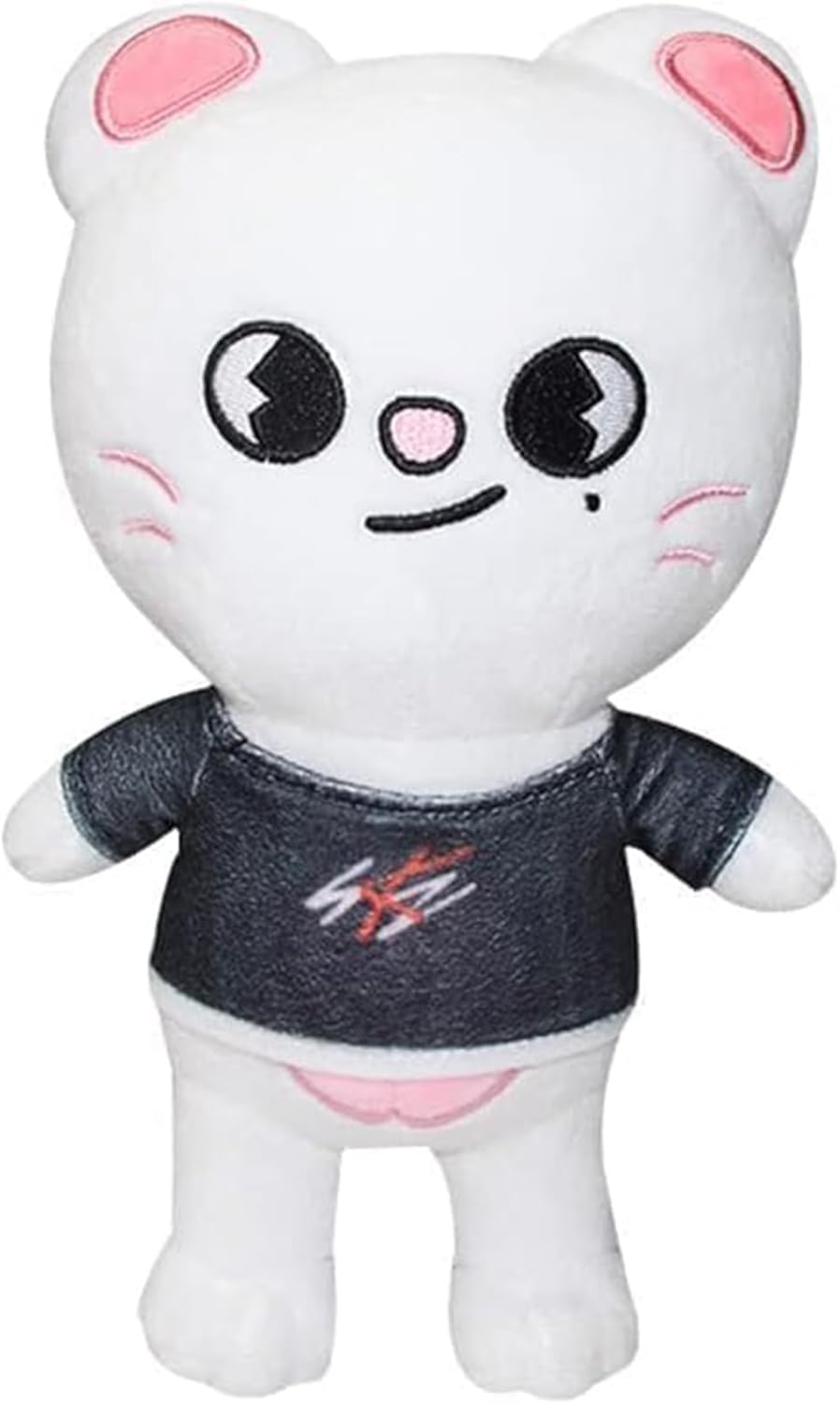 Gonii Skzoo Plush Toy Skzoo Medium Soft Toy Cute Cartoon Stuffed Animal Dolls 20cm Cartoon Animal Figures Collection Collectible Kpop Group Plush-For Men & women & Game Lovers(white cat)