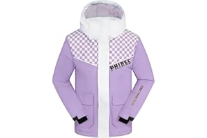 PHIBEE Girls' Sportswear Waterproof Windproof Snowboard Ski Jacket