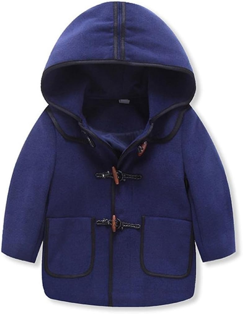 SXSHUN Winterjacke Für Kinder - Warme Steppjacke Mit Kapuze Für Jungen & Mädchen