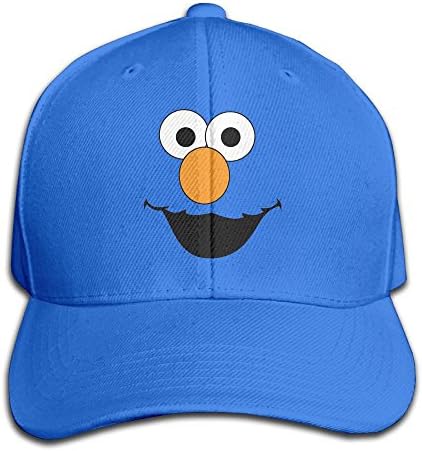 Jjwokaaya Custom Classic Unisex Cartoon Smile Hip Hop Cap Hat RoyalBlue