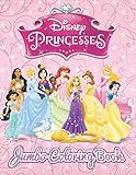 Disney Princesses Coloring Book: Jumbo Coloring Book for Kids with big high quality designs for easy coloring