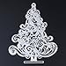 Whitelotous Cutting Dies Stencil Metal Mould for DIY Scrapbook Album Paper Card (Christmas Tree)