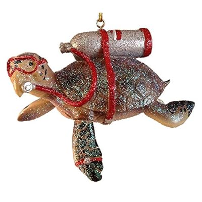 December Diamonds Tortuga Scuba Diving Sea Turtle Christmas Ornament 5590387 New 51gKaB0fwNL