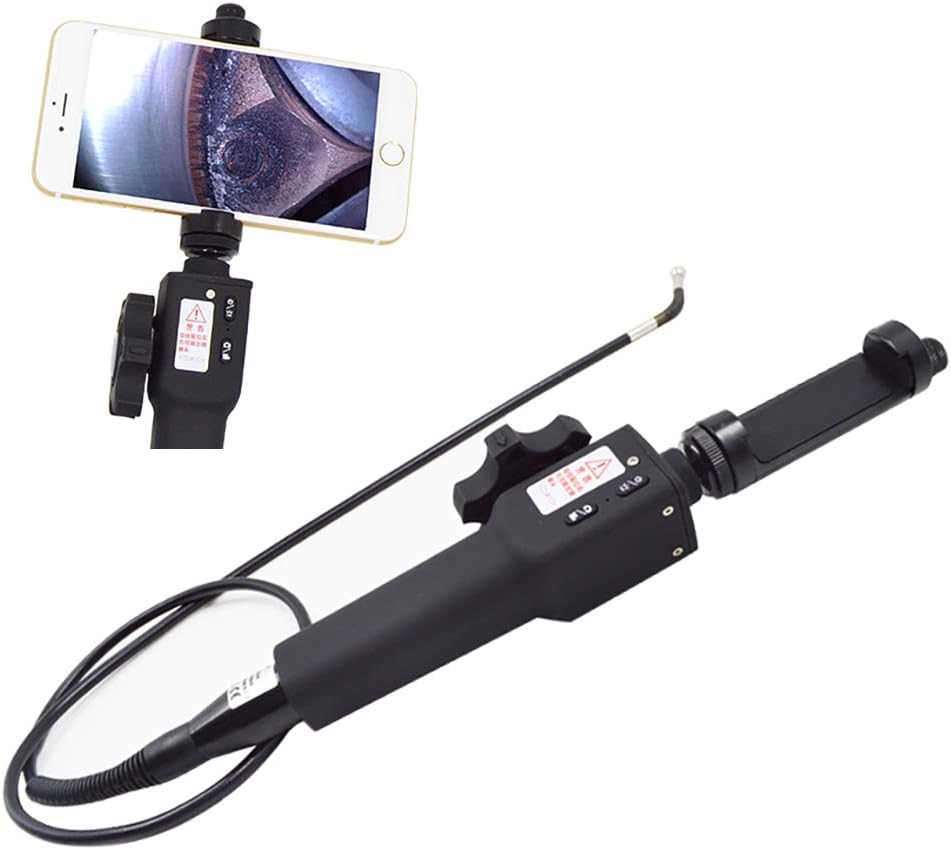 Handheld 5.5Mm 2Way Articulating Endoscope, 180 Degree Rotating Video