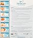 NewGel+ Advanced Silicone Professional Scar Treatment Sheeting 1 mm thick for Areola, Post Surgery Cosmetic Procedure, 1 Pair (2 count) per box - CLEAR