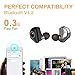 Touch Control True Wireless Earbuds with Charging Case,Siri/Voice Commands Noise Bluetooth Earbuds with Mic,Noise Cancelling Water Proof Bluetooth Earbuds for Running with Portable Carry Case