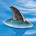 Collections Etc Shark Fin Novelty Funny Pond & Pool Floater Outdoor Decoration
