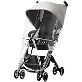 gb Rain Cover for Pockit Stroller, Clear | Waterproof &amp; Windproof, Baby Stroller Protector, With Zipper, Rain Shield for Infant Toddler Travel