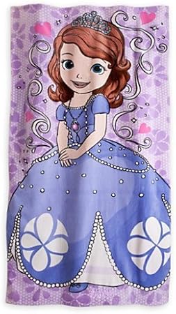 Amazon ちいさなプリンセス ソフィア ビーチタオル バスタオル ７６ ２ｃｍ １５２ ４ｃｍ ｕｓディズニーストア 並行輸入品 Sofia Beach Towel Disney おもちゃ おもちゃ