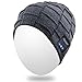 Mydeal Wireless Bluetooth Beanie Hat Cap Dual Knit For Men Women with Stereo Headphones Headsets Earphones Speakers Hands-free Phone Call for Gym Skiing Running Skating Walking,Christmas Gifts - Gray