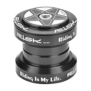 34mm ycle headset Threadless Headset Aluminum Alloy Bike Bearings Headset for 28.6mm Straight Steerer Fork Bearing