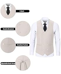 Mens Slim Fit Suits Wedding 3 Piece Suit Set