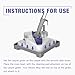 Carpet Glider - Carpet Glide Attachment for original LIGHT 'N' EASY Steam Mop S7338, Replacement Mop Head Carpet Glider, Grooming Carpet Glider , Approximate Size 9.4
