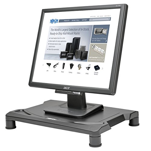 Tripp Lite LCD Display TV Monitor Riser Stand, Raises up to 1.25-5.5in. For Monitors, Printers or Laptops (MR1612)