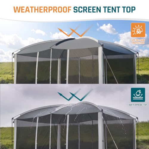 DMH OUTDOORS 13x9 FT Screen House Review: Spacious Outdoor Shelter With Magnetic Doors image 29