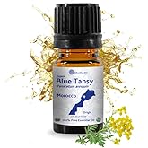 Nature Packaged Organic Blue Tansy Essential Oil Direct from Malagassi Essential Oils - Ideal in Face Oil - Organic Blue Tansy for Candle Making and Soap Making (5 mL)
