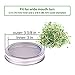 Mason Jar Sprouting Lids - 316 Surgical Stainless Steel for Wide Mouth - 2 Pack Canning Jar Lids with Strainers for Superb Ventilation - Alfalfa, Broccoli Sprouts (Jars not included)