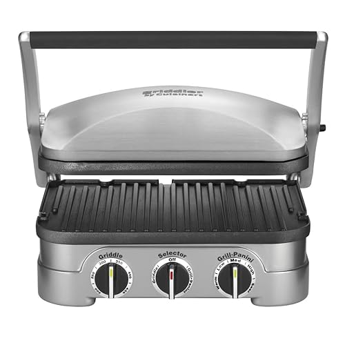 Cuisinart Panini Press, Stainless Steel Griddler, Sandwich Maker