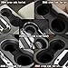 Winunite F-150 Front Center Console Cup Holder Insert(1 Set) Replacement, Fit 2004-2008 FX2/FX4/Lariat/King Ranch, 2003-2006 Expedition