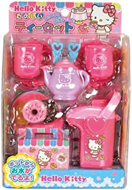 Hello Kitty Kids Toy Fun Tea set with donut & Pot Play set