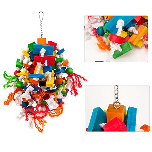 2 MEWTOGO+Large+Parrot+Toy+Multicolored